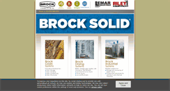 Desktop Screenshot of brockmfg.com